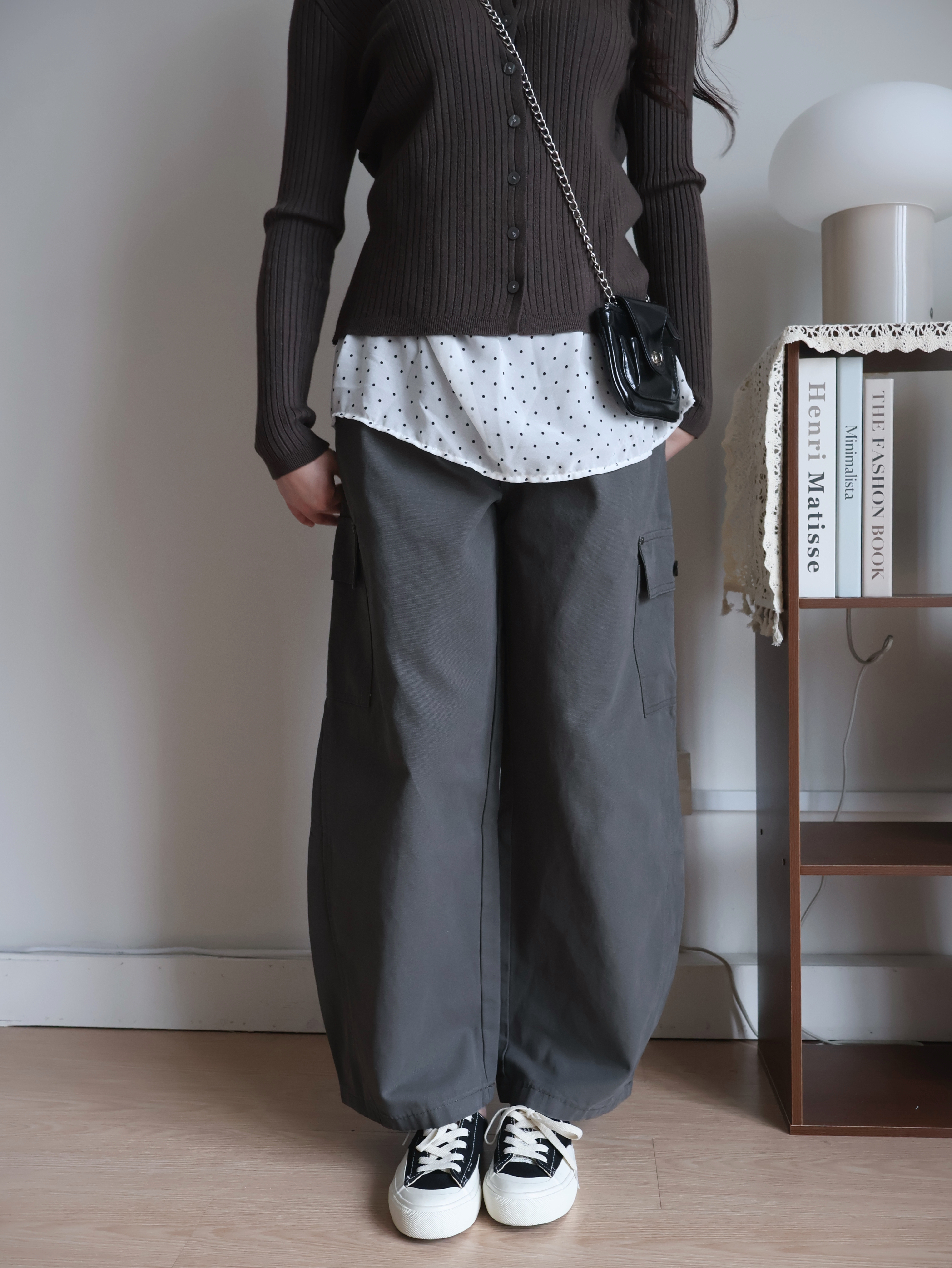 Heidi Barrel Jeans | Grey