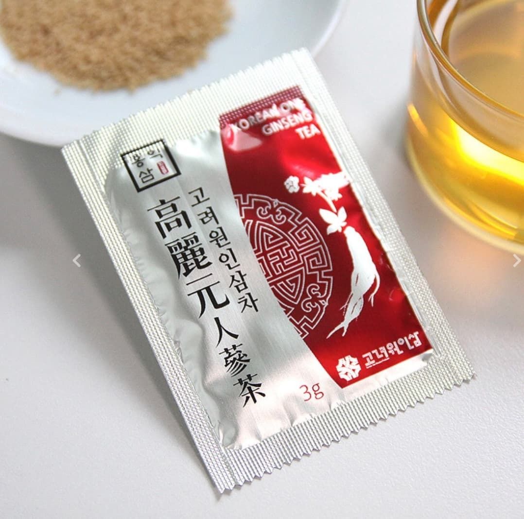2000days 韓國人蔘- 高麗元人蔘 茶隨身茶包(增量版一盒100包)(平行進口)