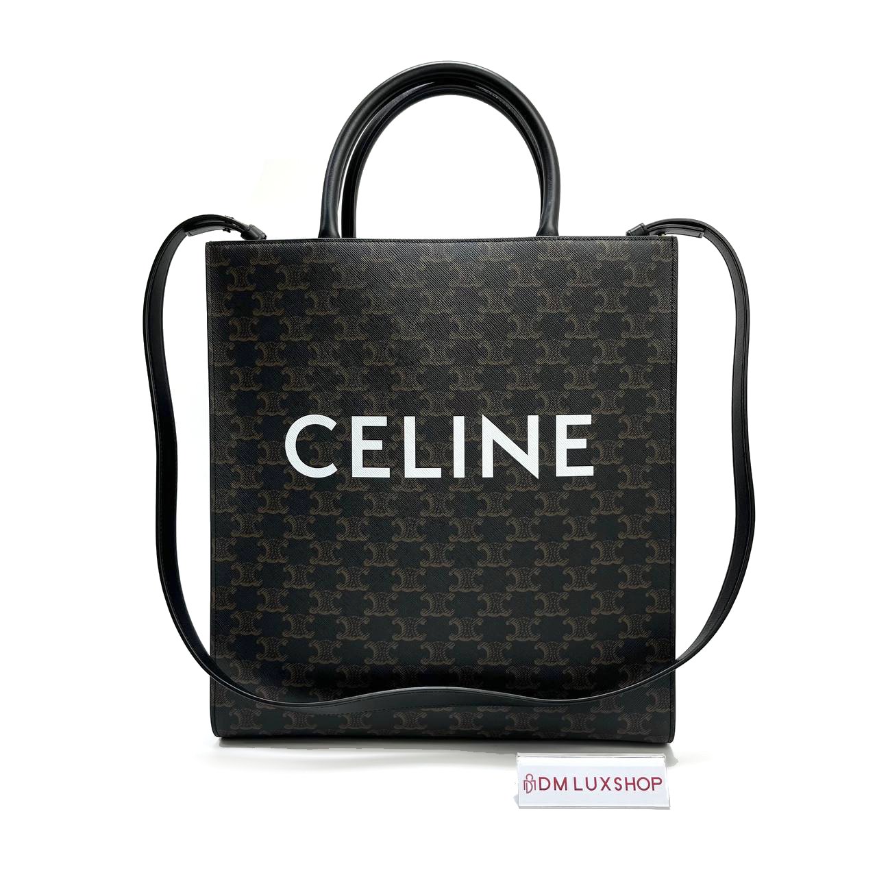 Celine Vertical Cabas in Triomphe Medium