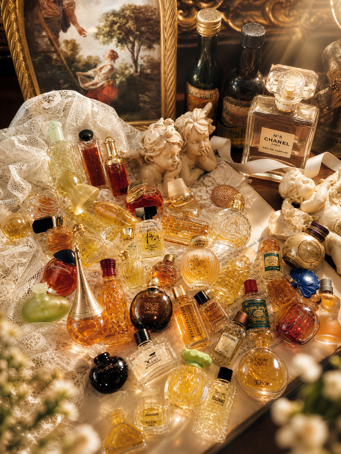時光瓶中的迷霧情書 ∙ 西洋古董香水瓶盲盒隨機發貨 Misty Love Letters in Time-Worn Bottles ∙ Vintage Perfume Bottle Mystery Selection