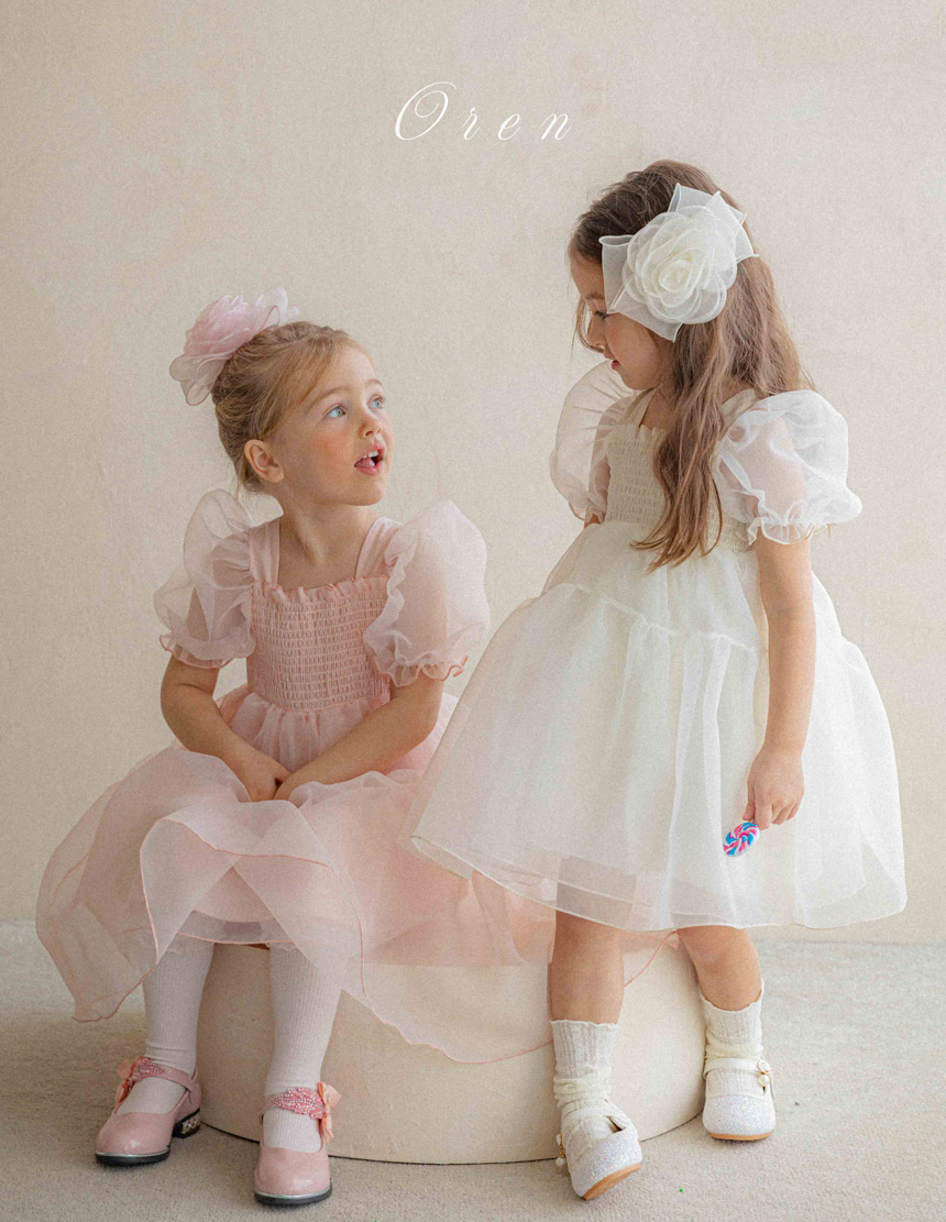 🇰🇷oren 髮夾（粉/白）