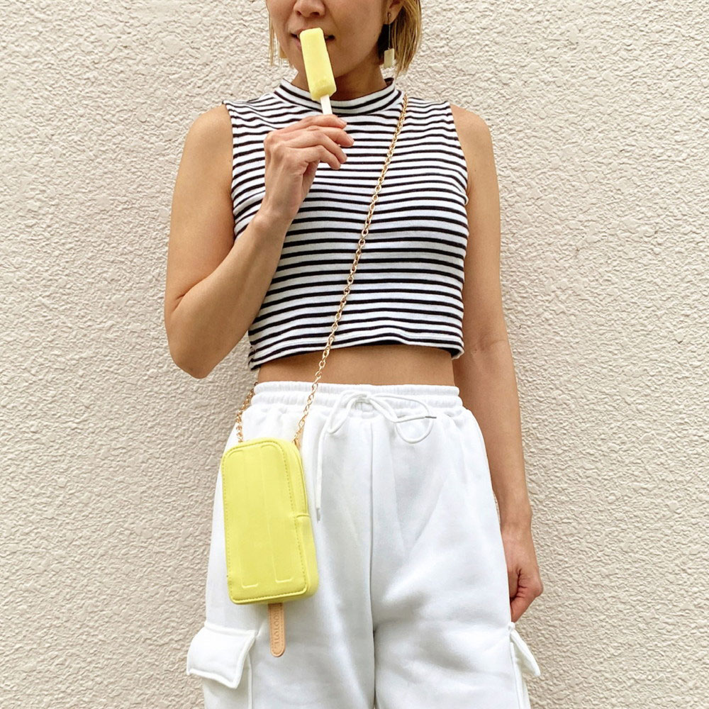 🆕【⭐訂購⭐】🌀 🇯🇵 日本直送 ROOTOTE 玩味冰條設計 單肩小物袋［8款選］🌀 [ELDD-0005][260501]