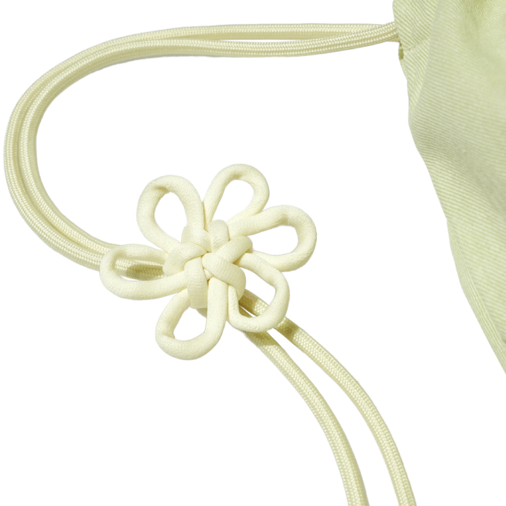 ONGO Flower Knot Ruffle Bag_Lemon 