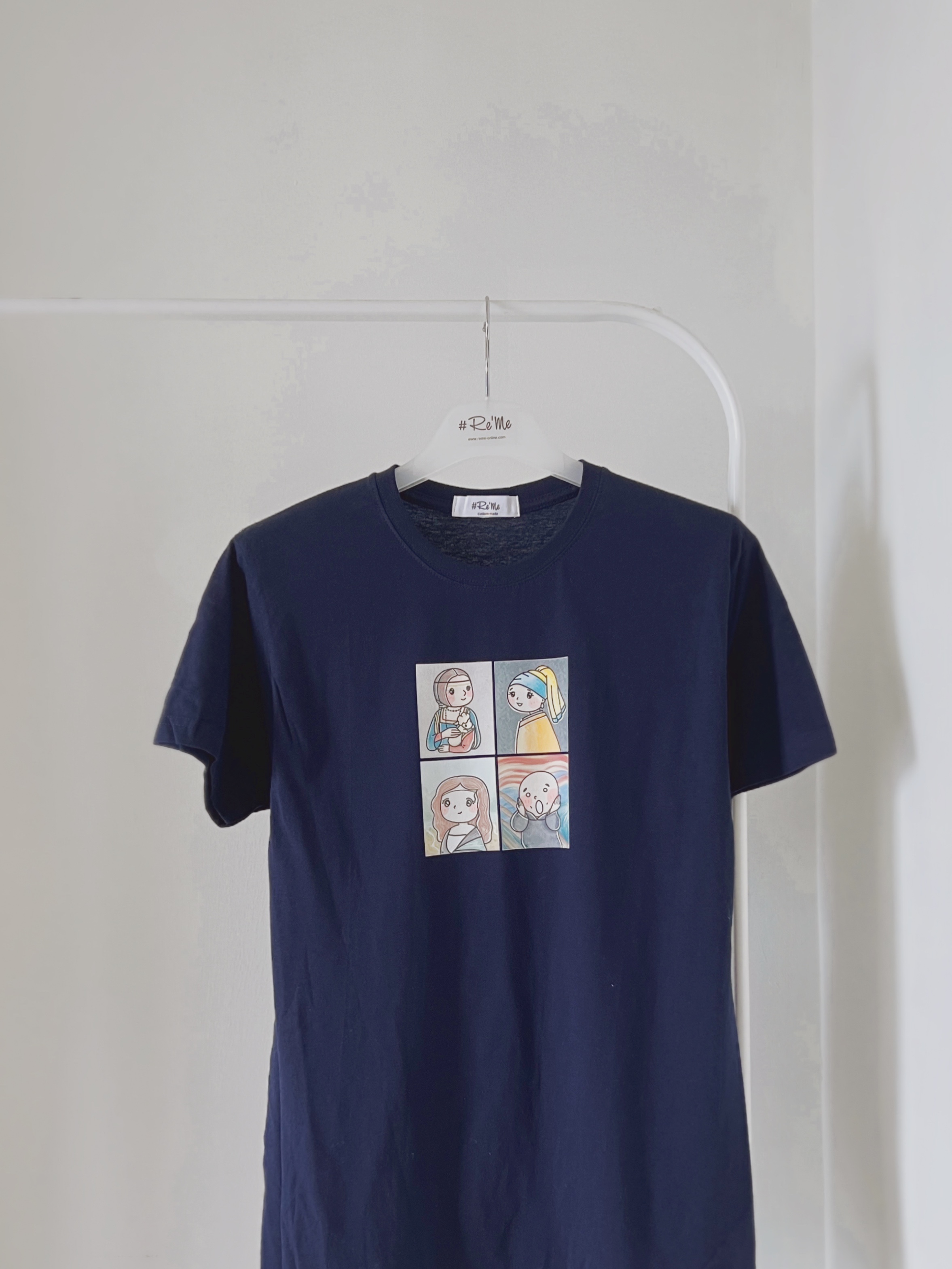 【独家限定款】手绘童趣世界名画 Tee