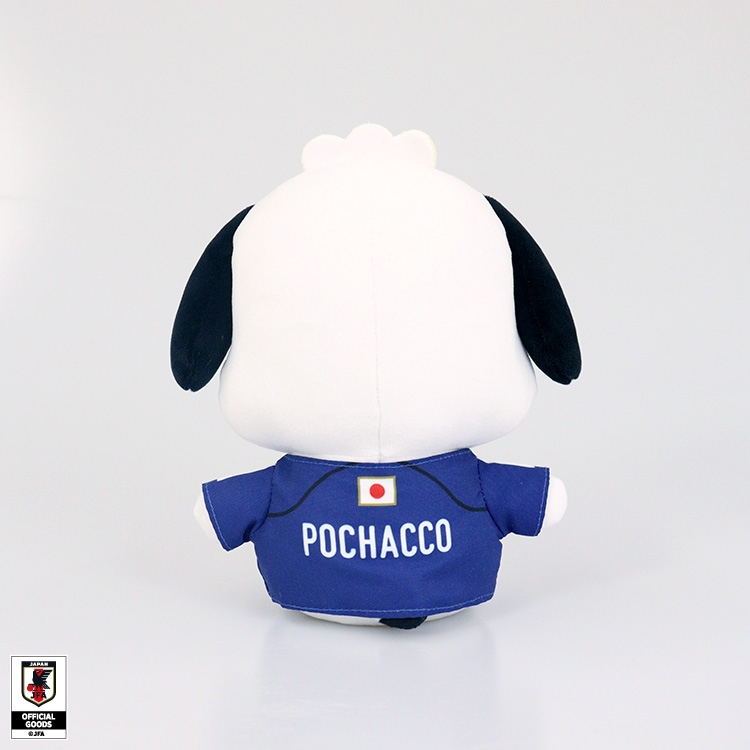 🌸 【預訂】Pochacco 公仔 - Sanrio x Japan National Football Team Ver. 2026