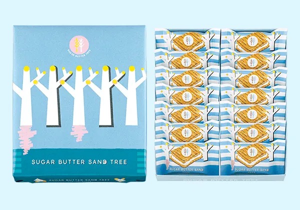 新年禮盒 - シュガーバターサンドの木（奶油夾心餅）