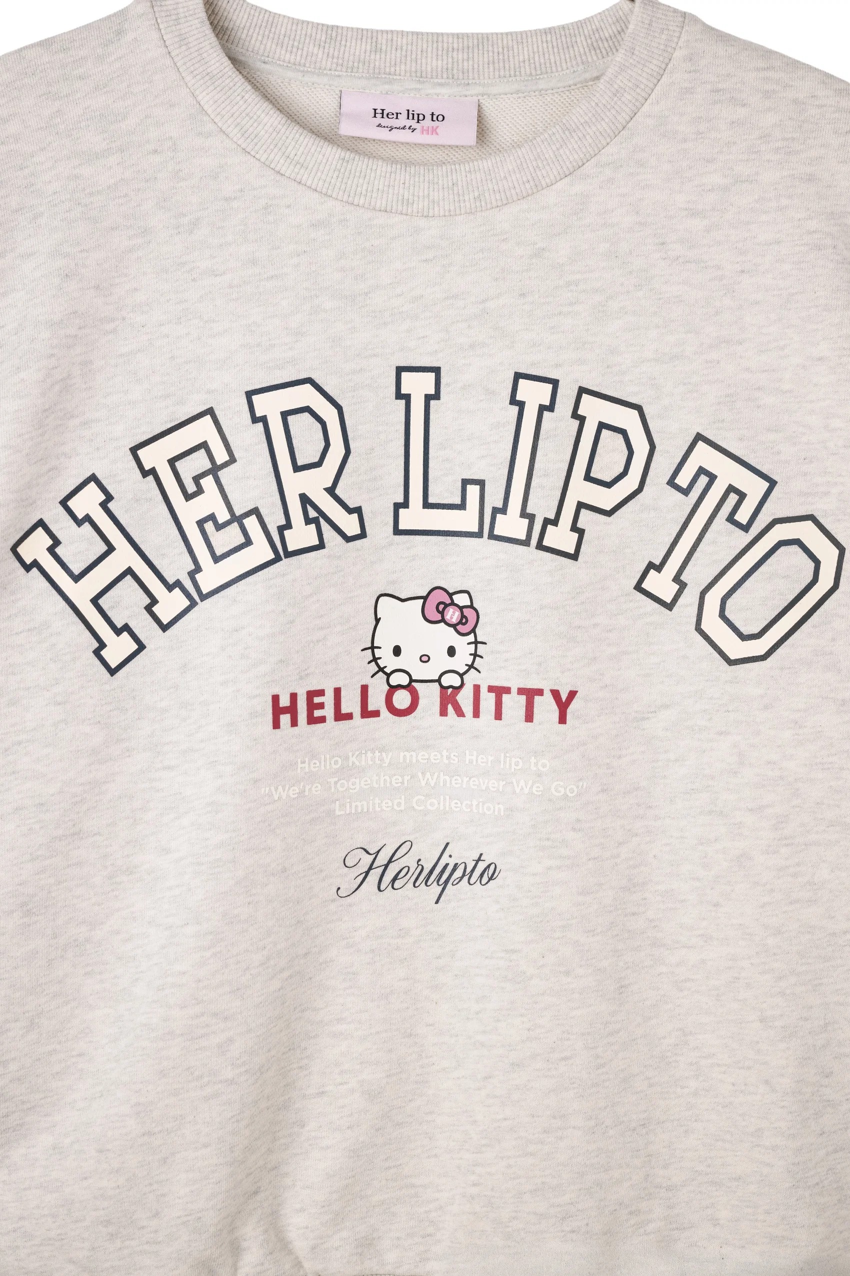 🎀【預訂】Her lip to × Kitty Sweatshirt G