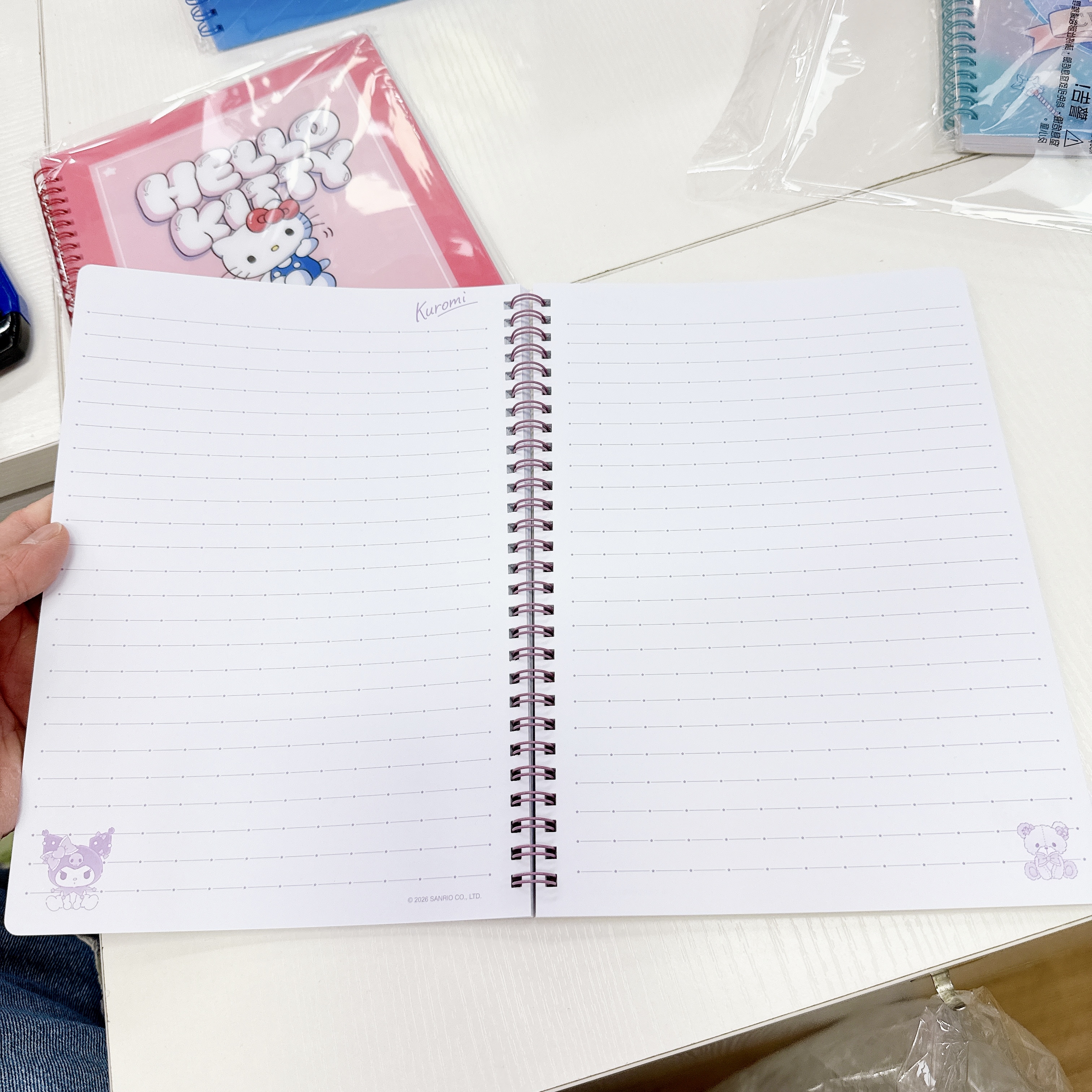 Sanrio /多啦A夢筆記簿 25×18×1 cm