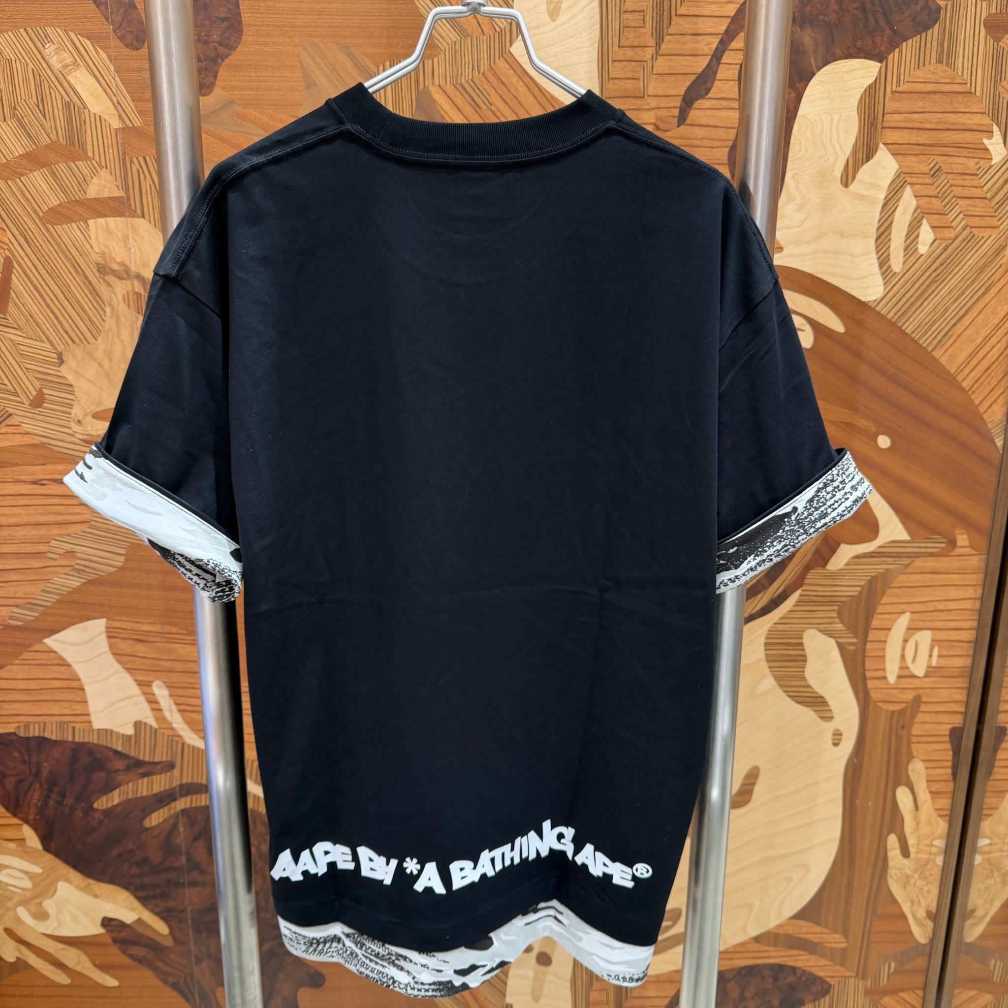 AAPE Relaxed fit Moonface logo tee (1877) 寬鬆版