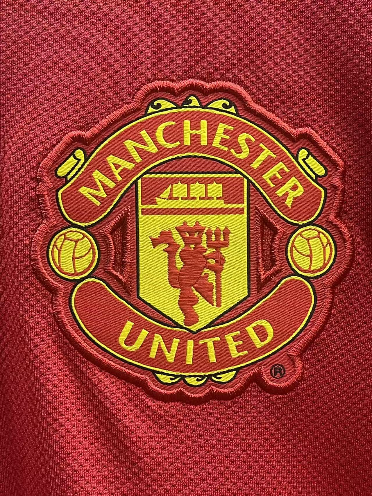 2011-12 Manchester United Home Long Sleeve Size L "BNWT"