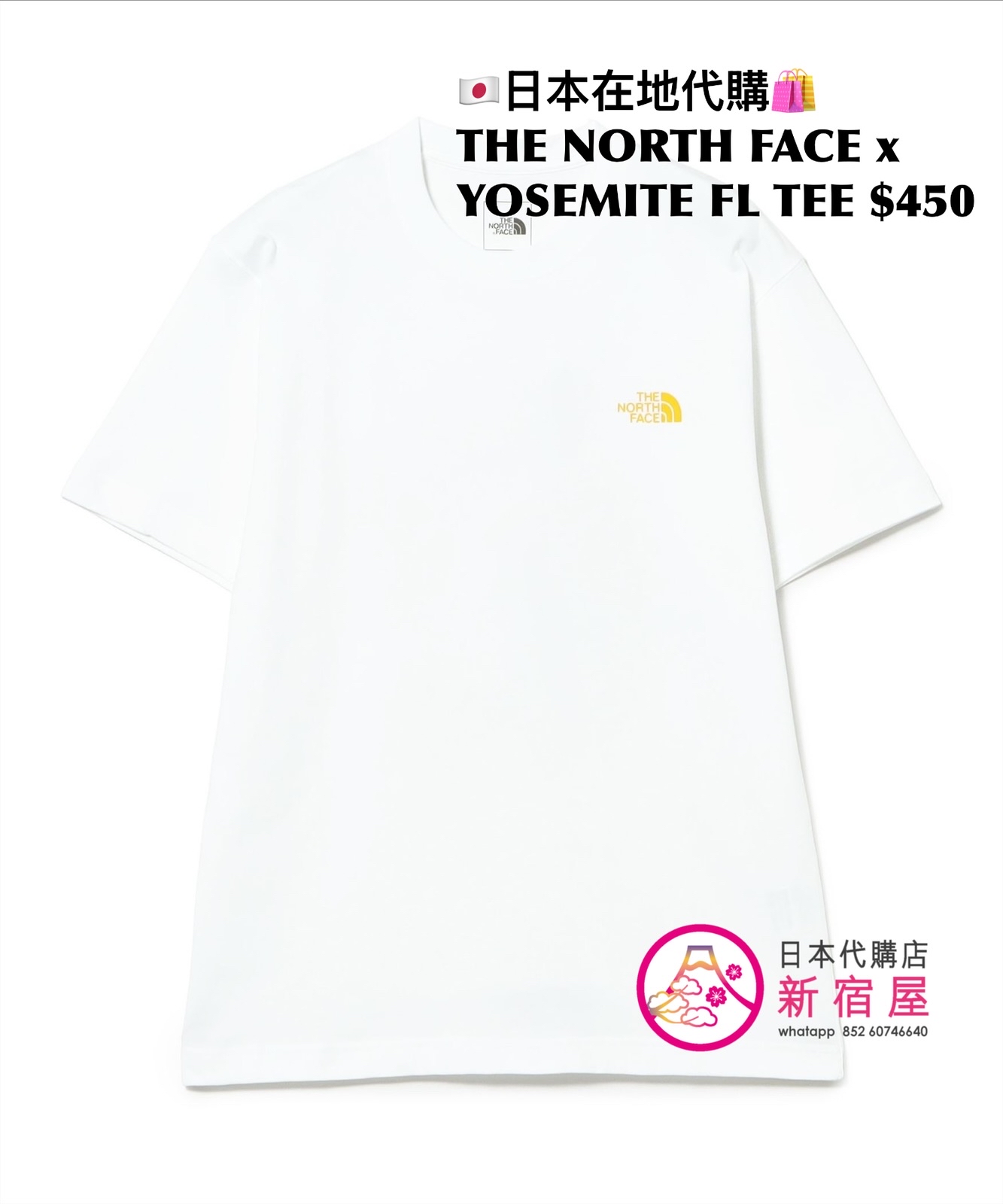 THE NORTH FACE x YOSEMITE FLOWER T-SHIRT