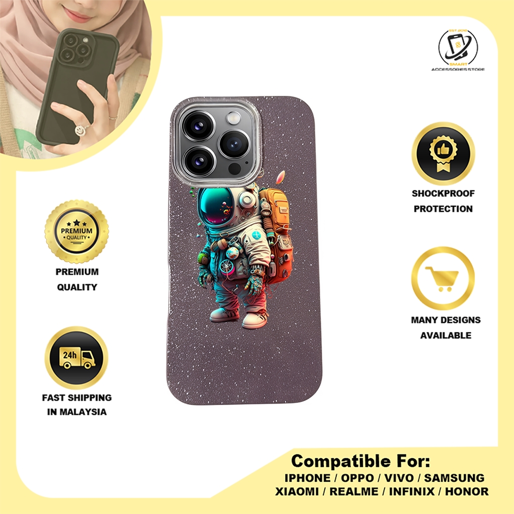 BLING CASE PHONE FOR IPHONE - DESIGN ASTRONAUT A