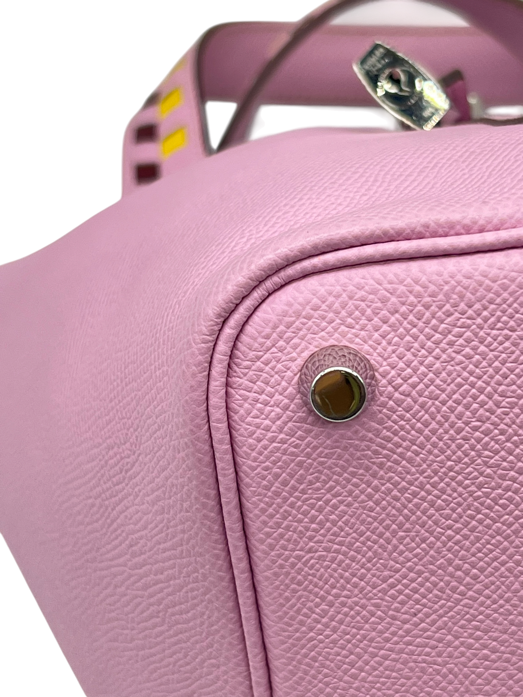 Pre-Owned HERMÉS Mauve Sylvestre Picotin Lock Tressage Stamp D / Product Code: 26050602
