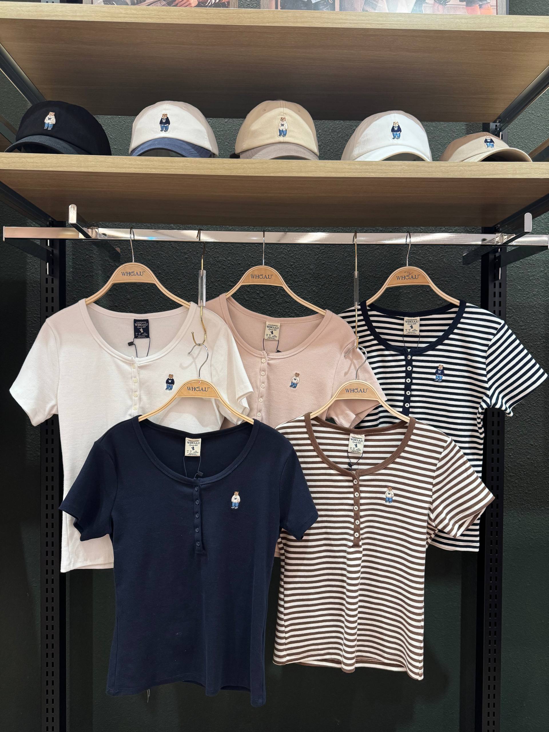 🇰🇷Whoau 小熊针织上衣✨