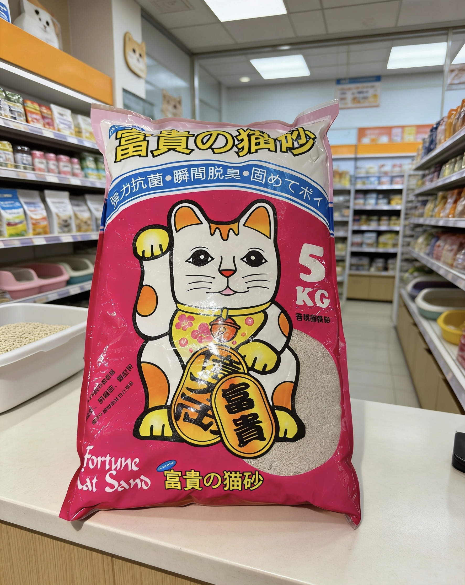 富貴貓砂(B2A)5KG 