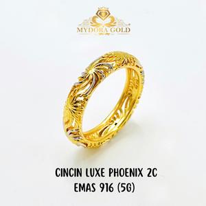 MYDORA Cincin Luxe Phoenix (5G) l EMAS 916/22K