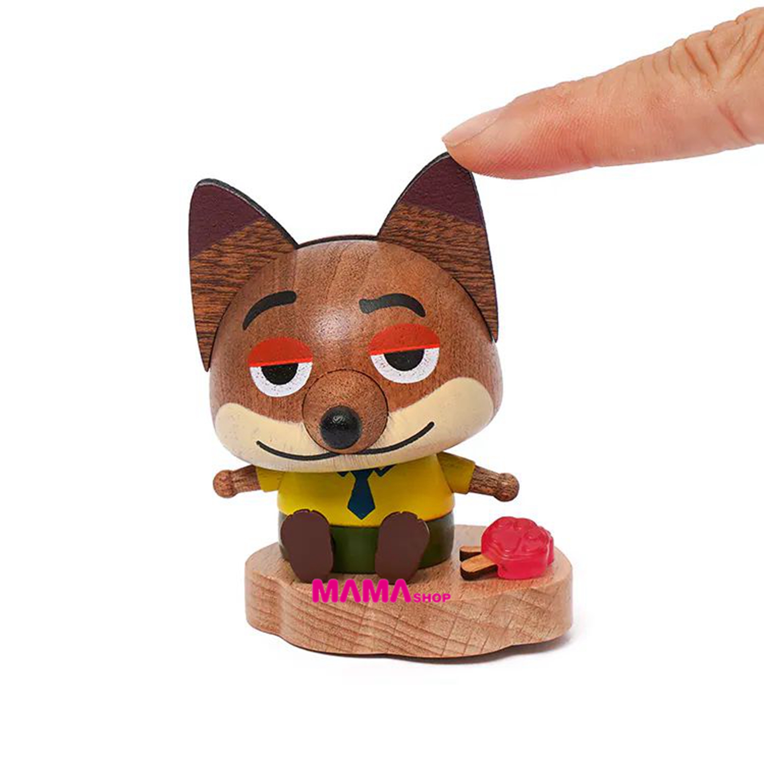 台灣直送迪士尼Zootopia 優獸大都會彈簧擺飾