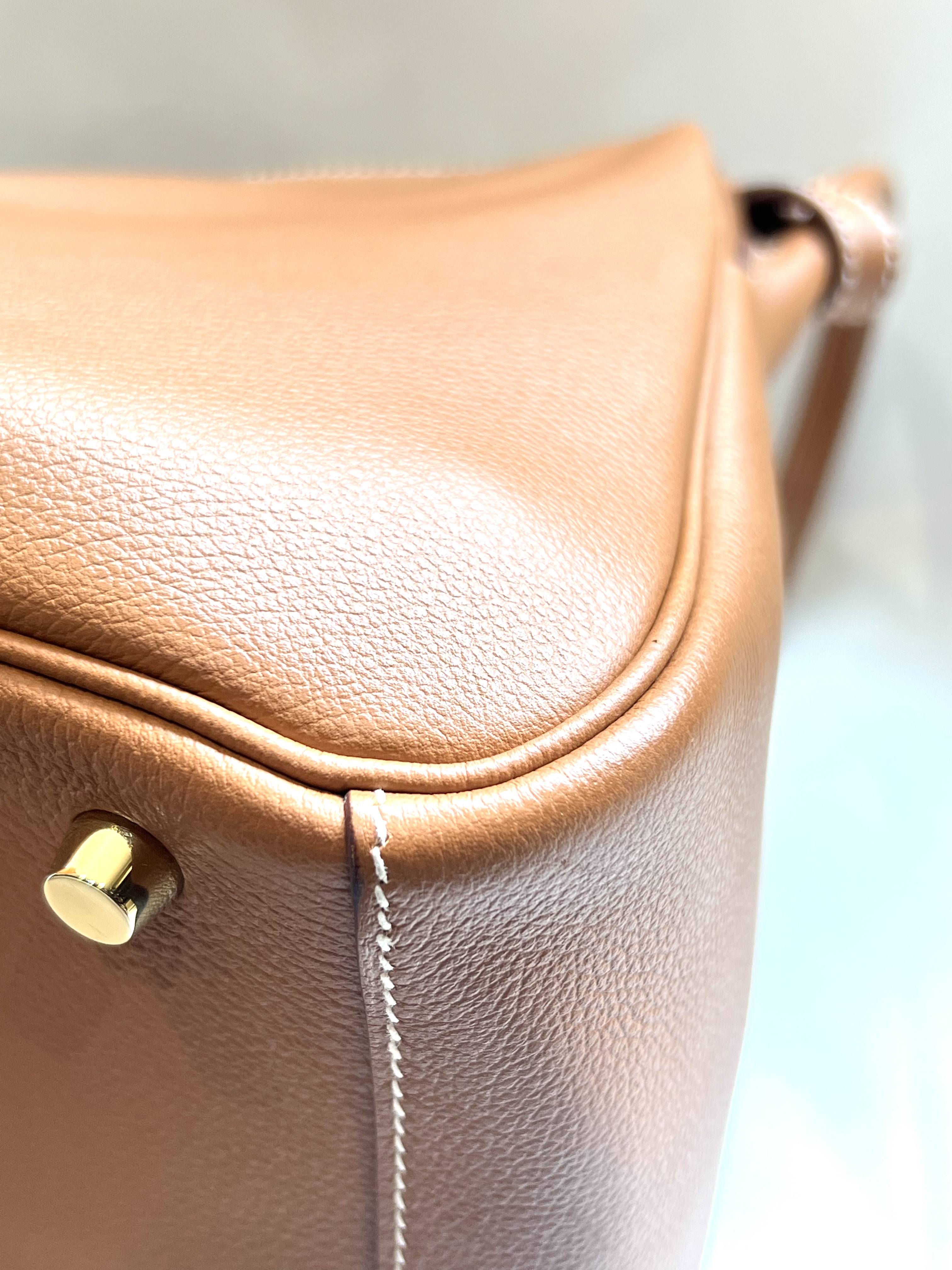 Pre-Owned HERMÉS Taurillon Clemence Lindy 30 Stamp D / Product Code: 26041635