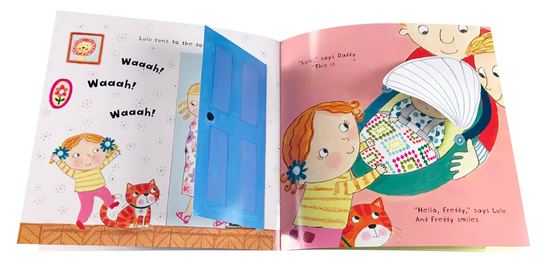 Bloomsbury Publishing LULU 系列翻翻書 Lulu and the Noisy Baby