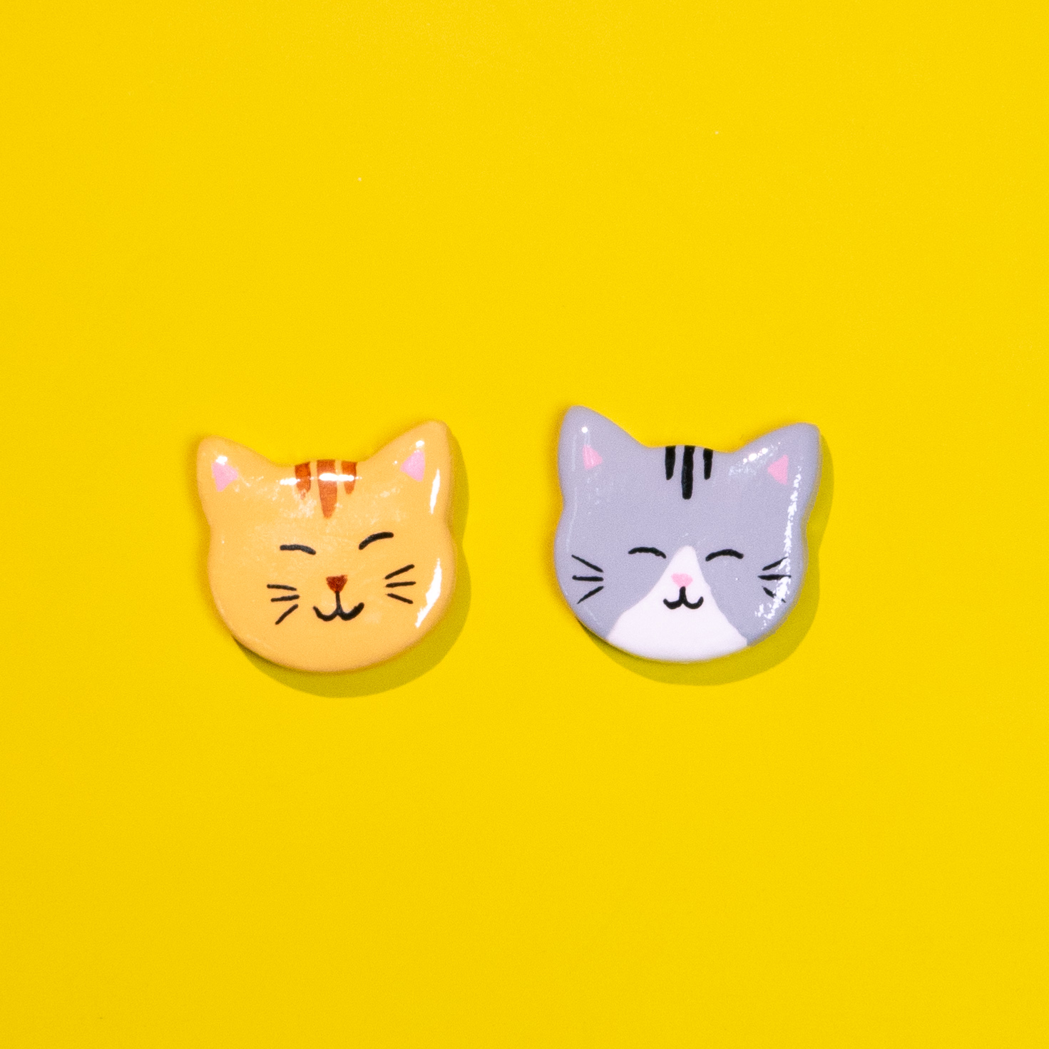 【貓咪系列】貓咪冰箱貼 (1套2款)  (MC-CAT01)
