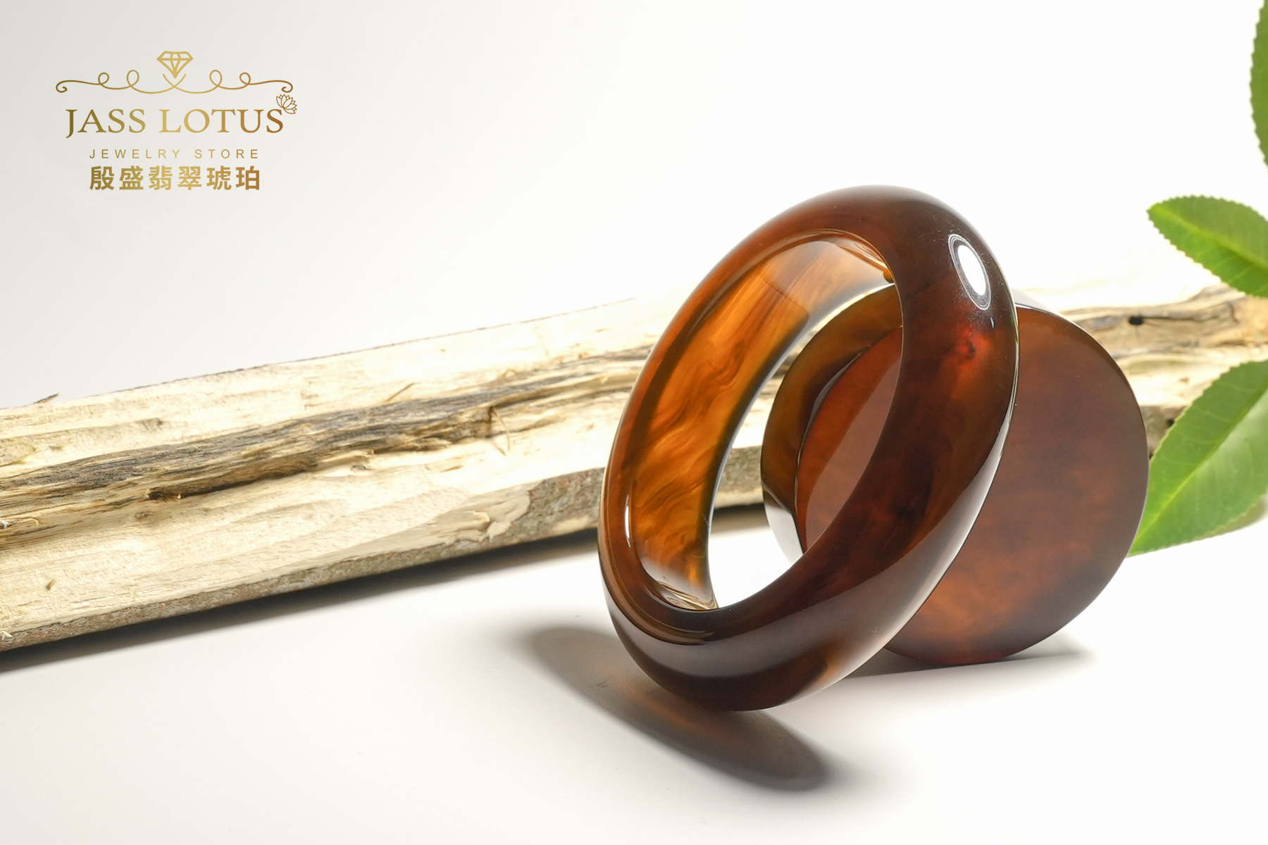 緬甸天然琥珀紫蜜珀手鐲連鐲蕊