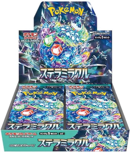 Pokemon TCG 日版 朱與紫 SV7「ステラミラクル」原盒