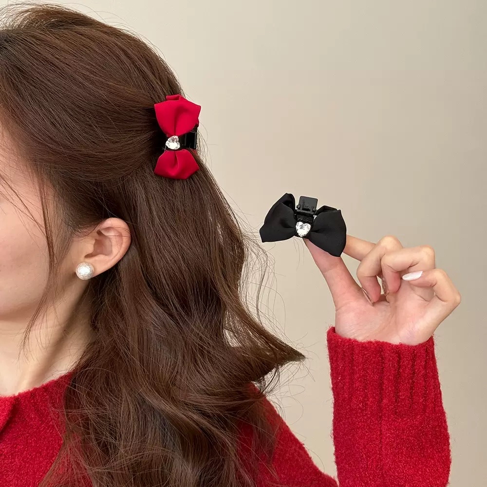 蝴蝶结爱心抓夹