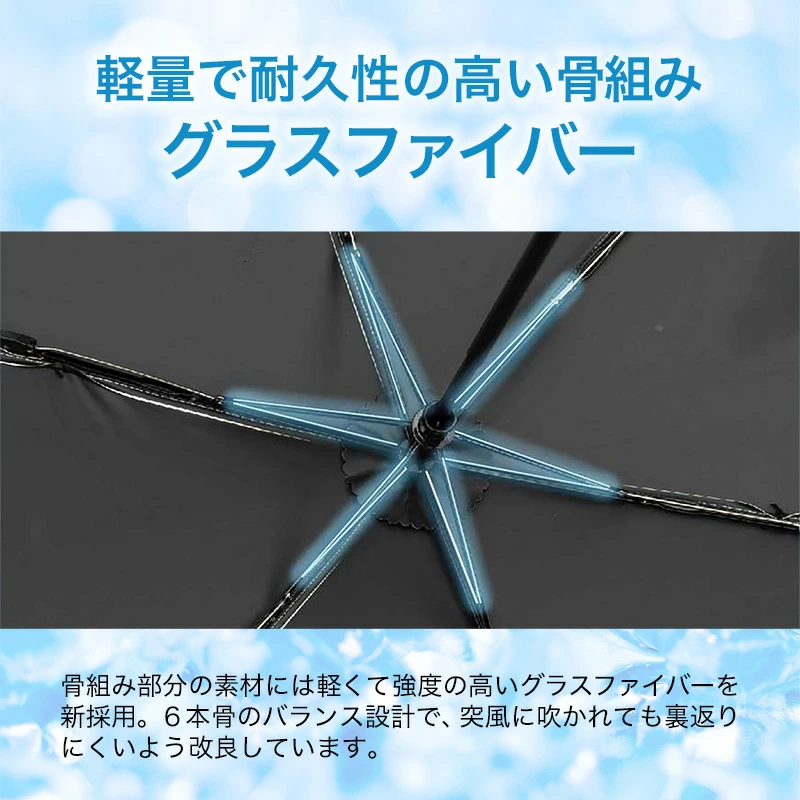 PROTECT U -19.7°C 高效遮熱晴雨兩用摺傘｜55cm Wide輕量版 （4色）