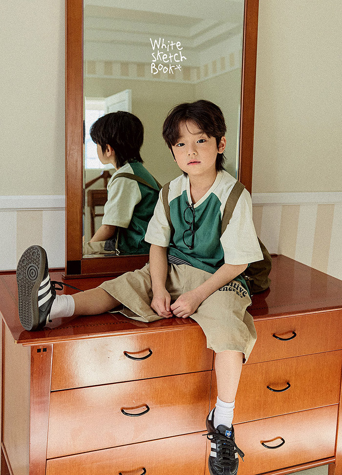 🇰🇷WhiteSketchBook短褲