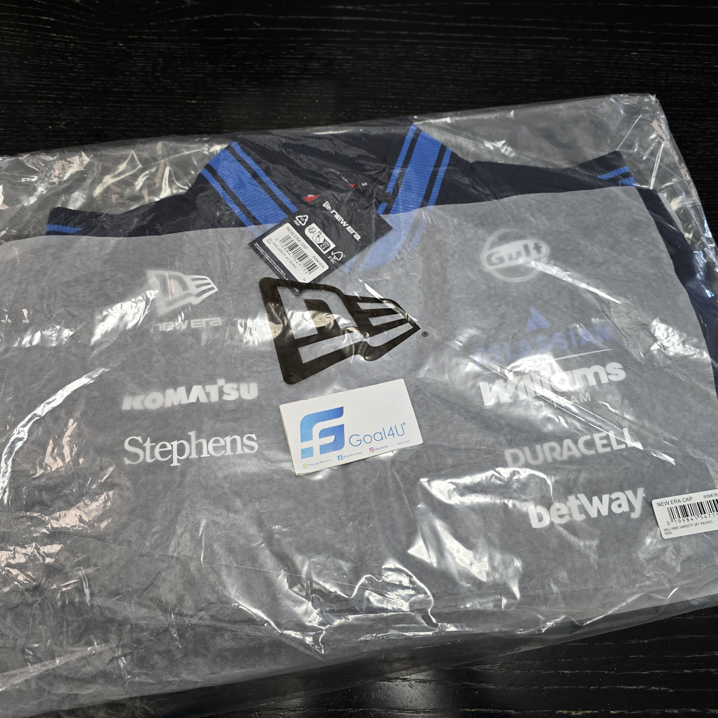 F1 Williams 威廉士車隊 2026 官方飛行外套 60941814