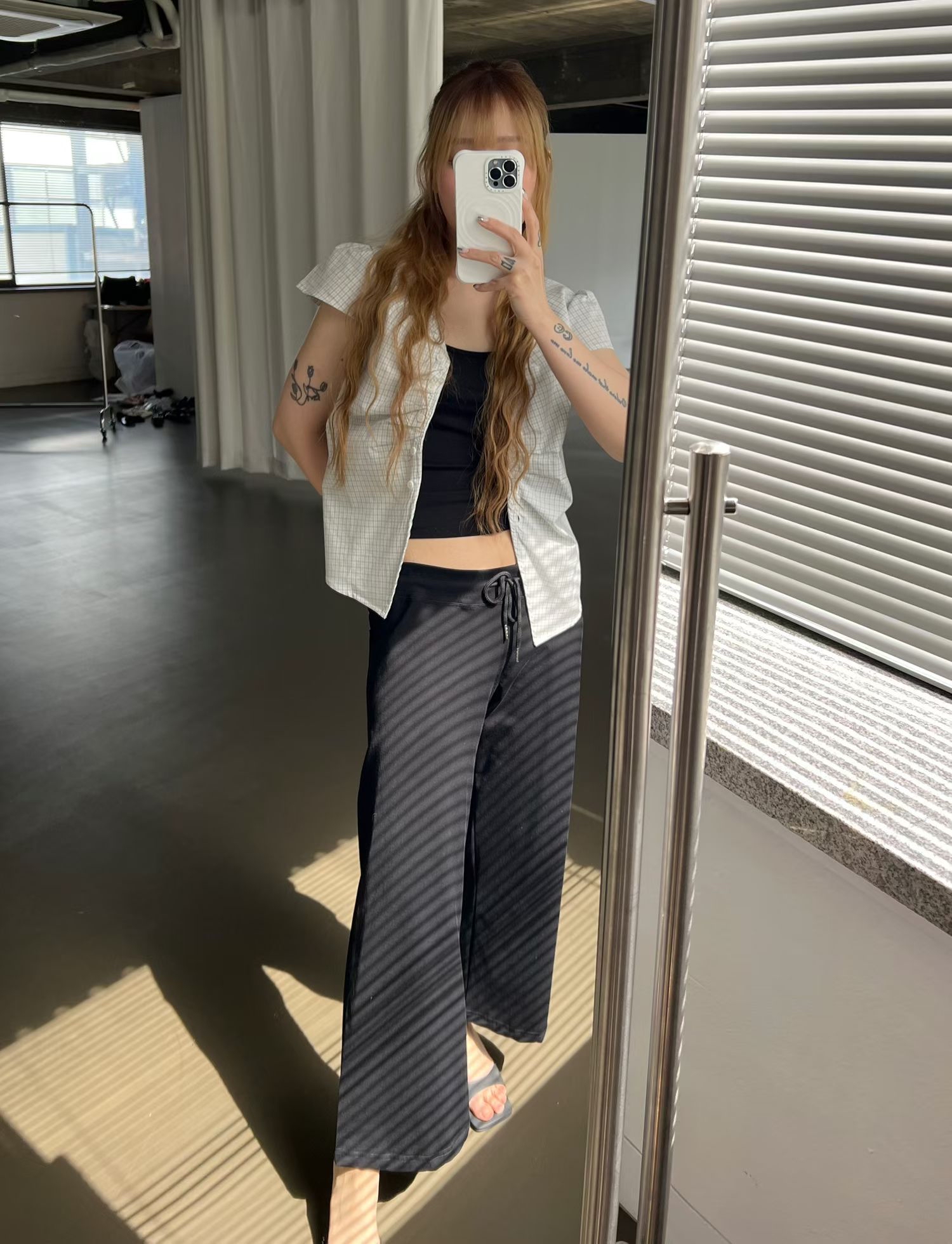 Soft cotton casual pants 
