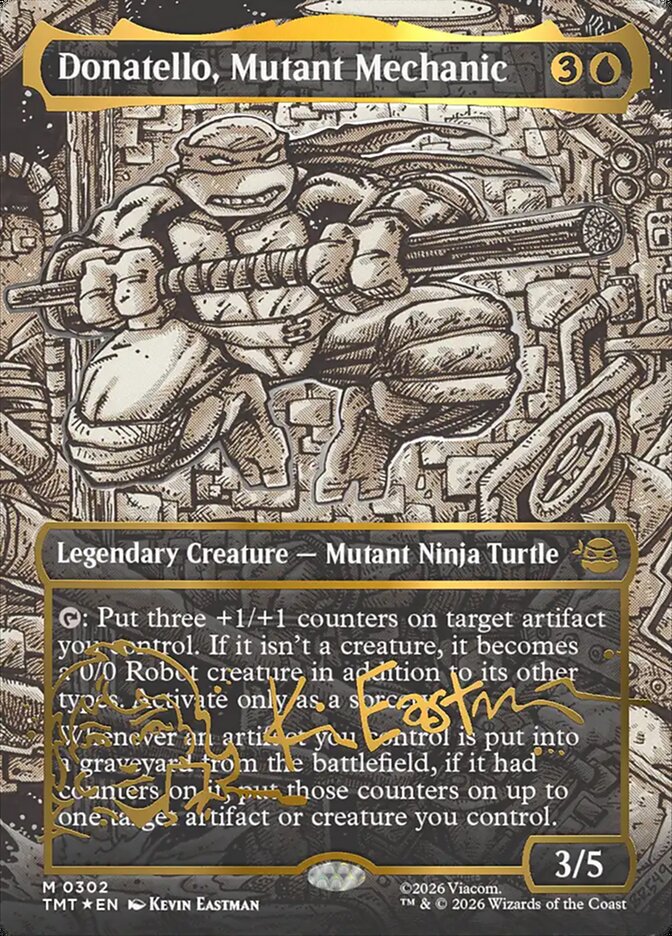 Donatello, Mutant Mechanic [TMT-302] [EN]