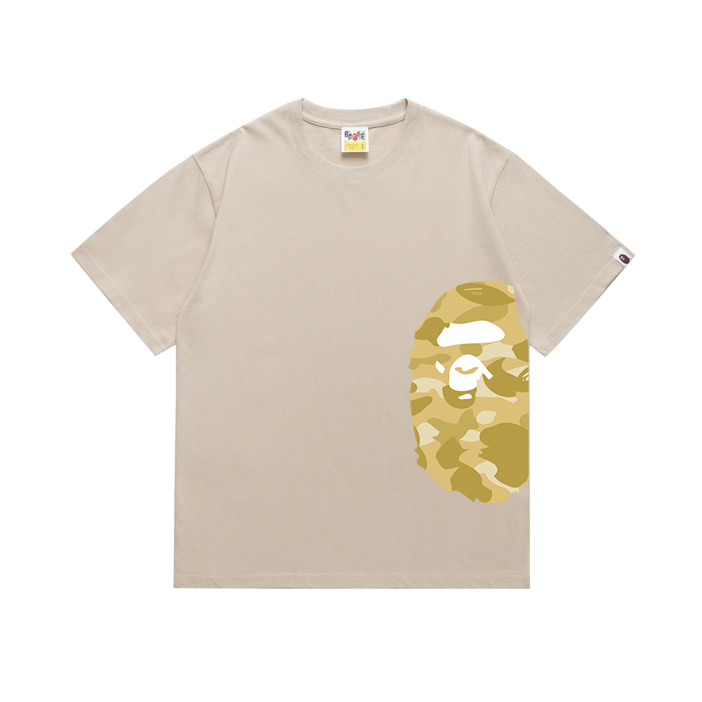 Bape Color Camo Side Big Ape Head Tee