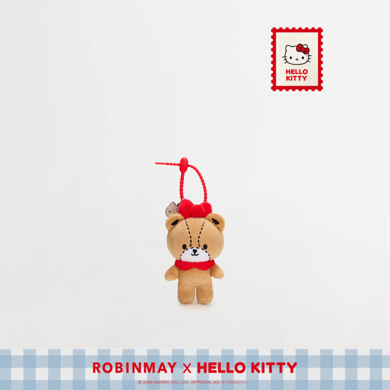 📦訂購 台灣限定 三麗鷗 Sanrio Hello Kitty娃娃束繩吊飾(TinyChum款)