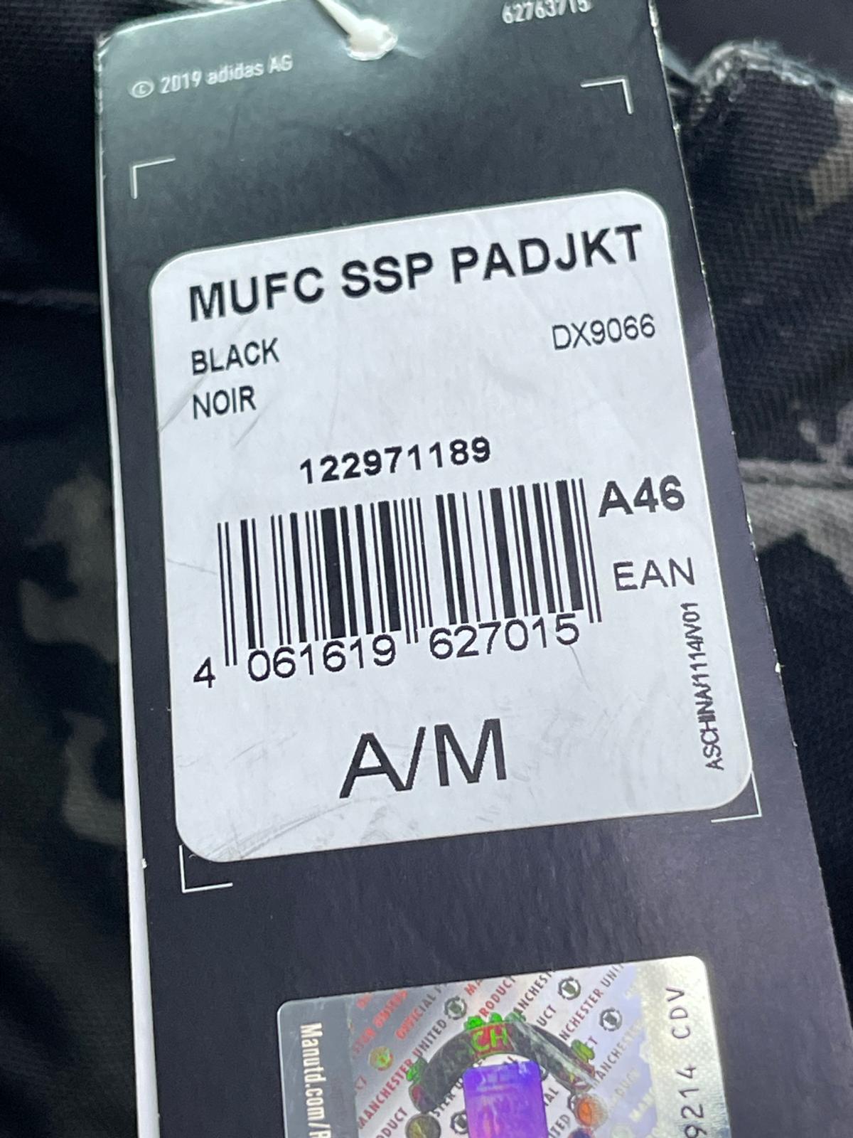 Manchester United SSP PAD Jacket Size M "BNWT"