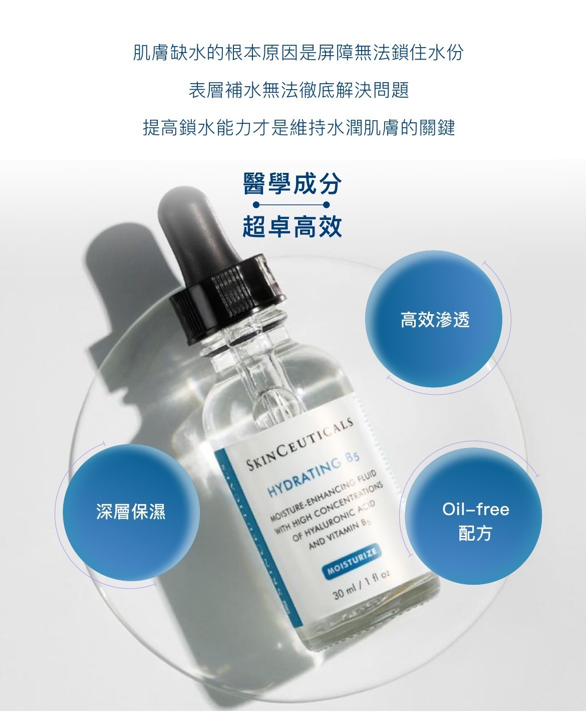 Skin Ceuticals HYDRATING B5  水合維他命B5精華透明質酸精華 4ml