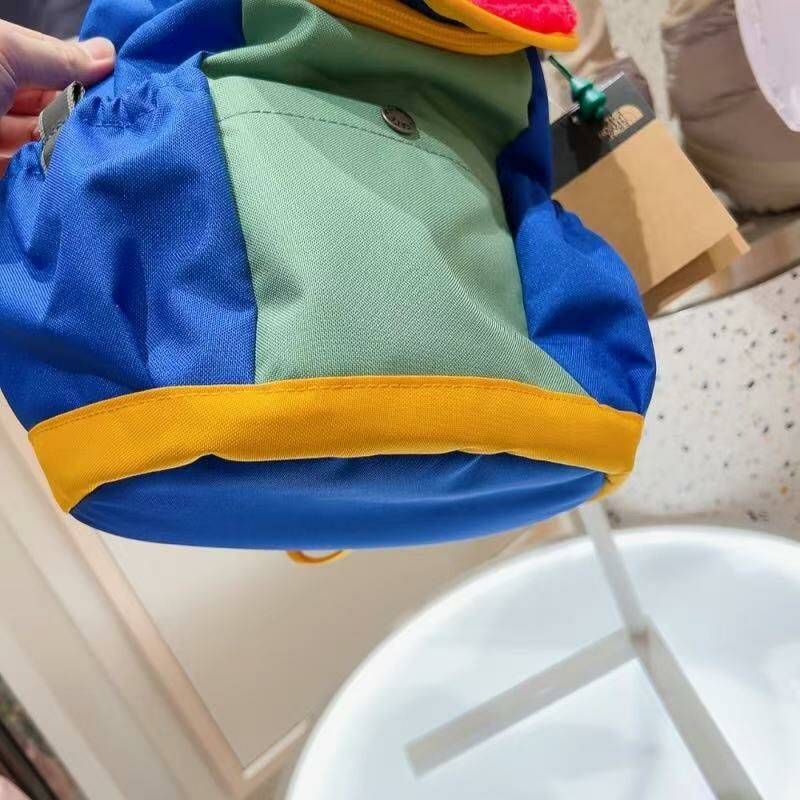 韓版 TNF 兒童迷你探險家拼色背包 - 1件 現貨