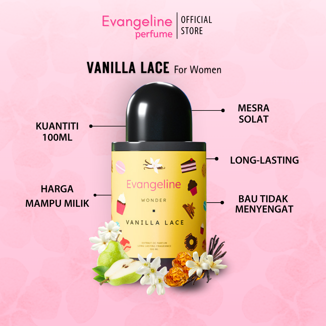 Evangeline Extrait - Vanilla Lace 100ml