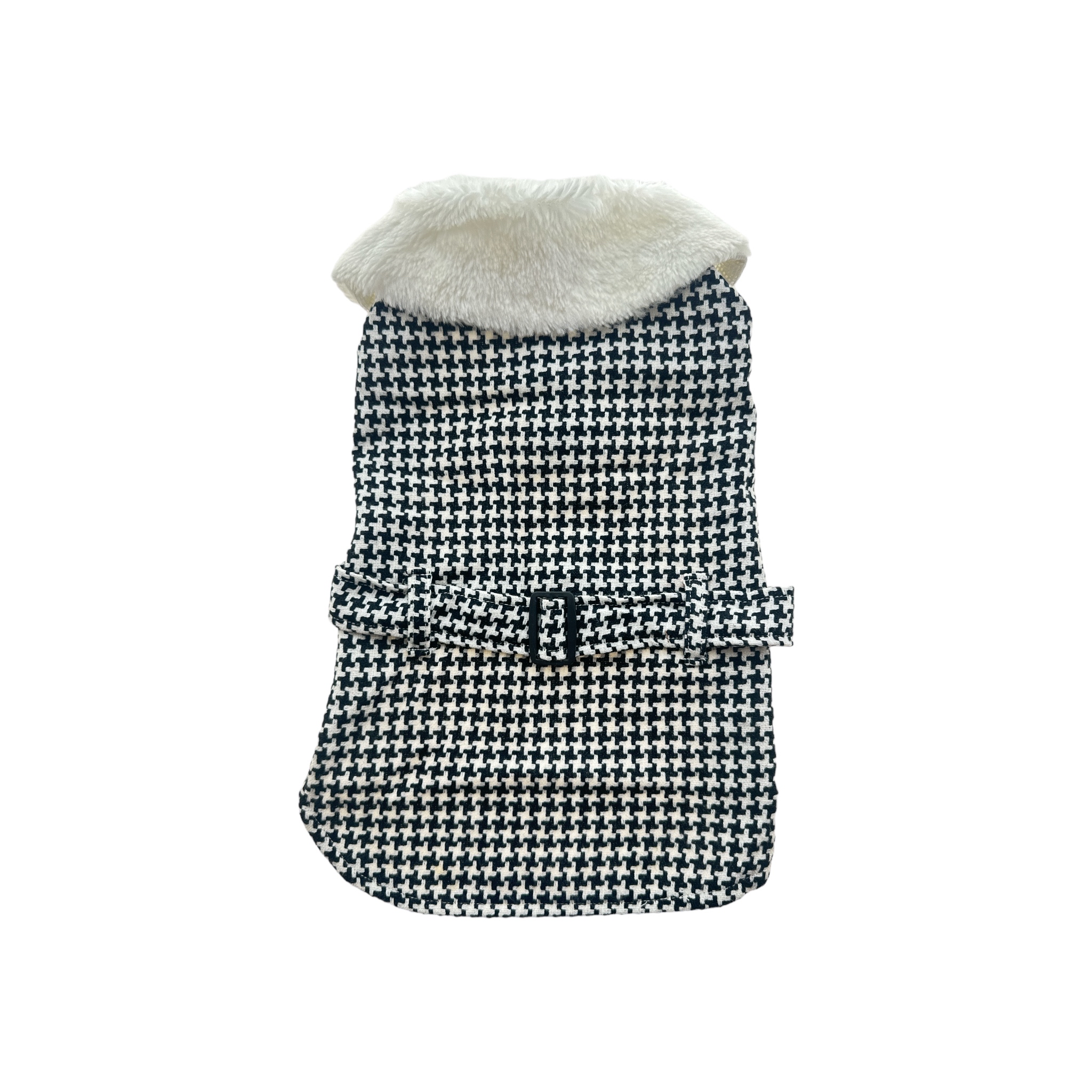 S007  白色毛披肩 white fur shawl