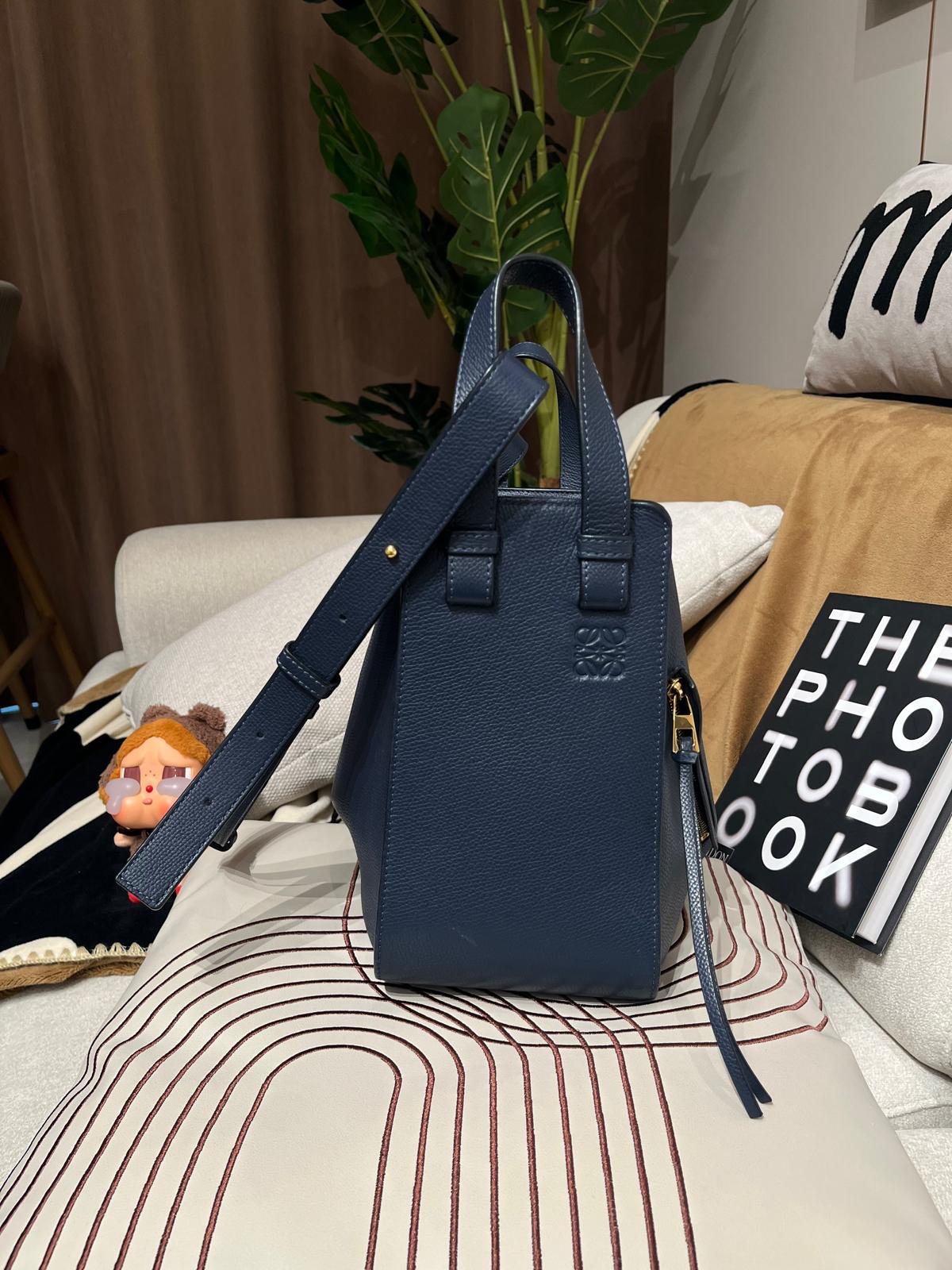 Loewe hammock Small calfskin 100%Authentic,95%new✅dust bag 