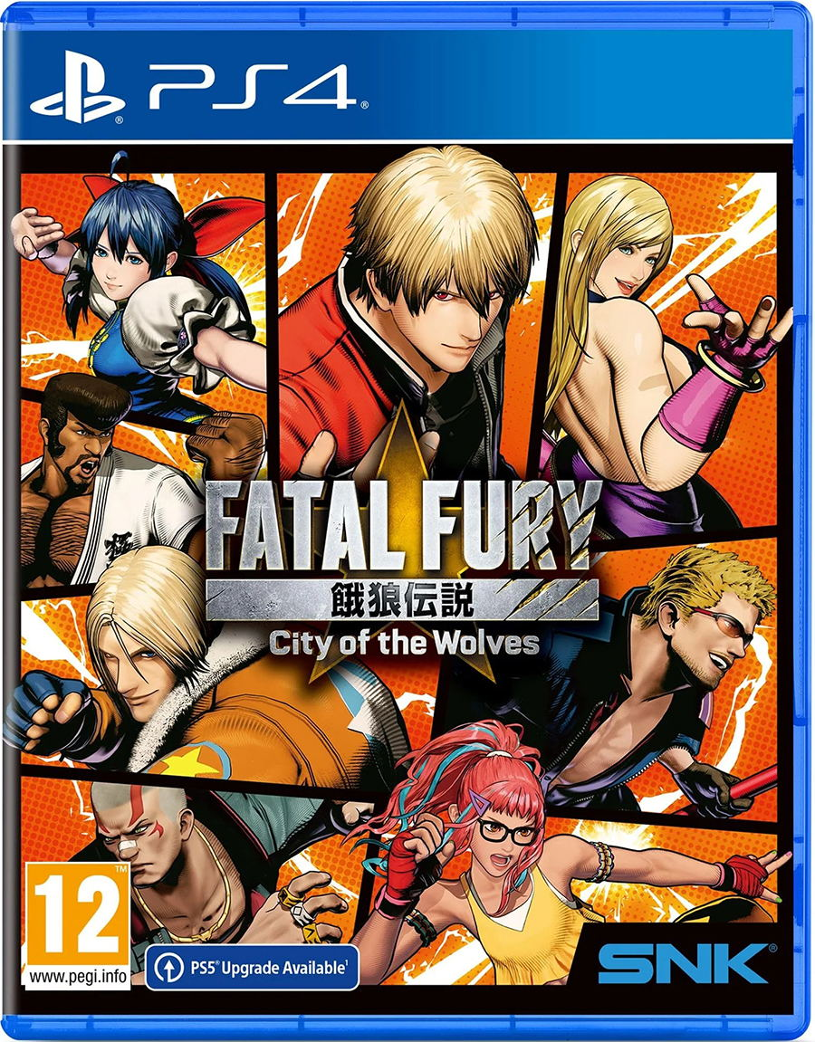  PS4 餓狼傳說Fatal Fury: City of the Wolves  中英日文  (英文封面) PS4-2523