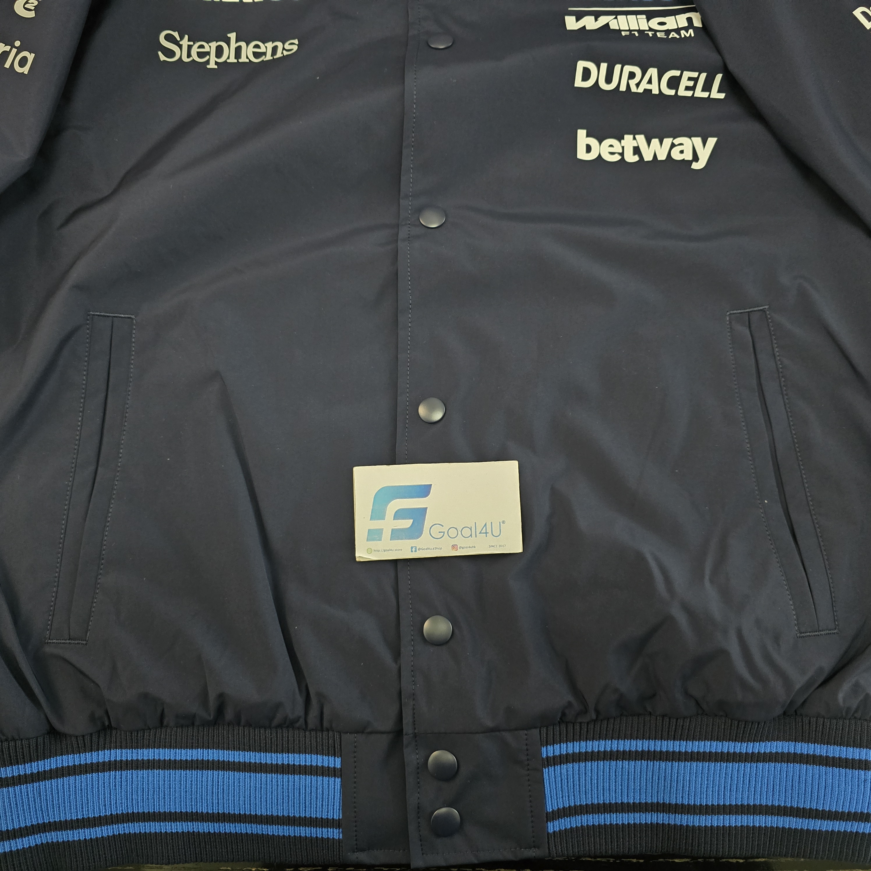 F1 Williams 威廉士車隊 2026 官方飛行外套 60941814