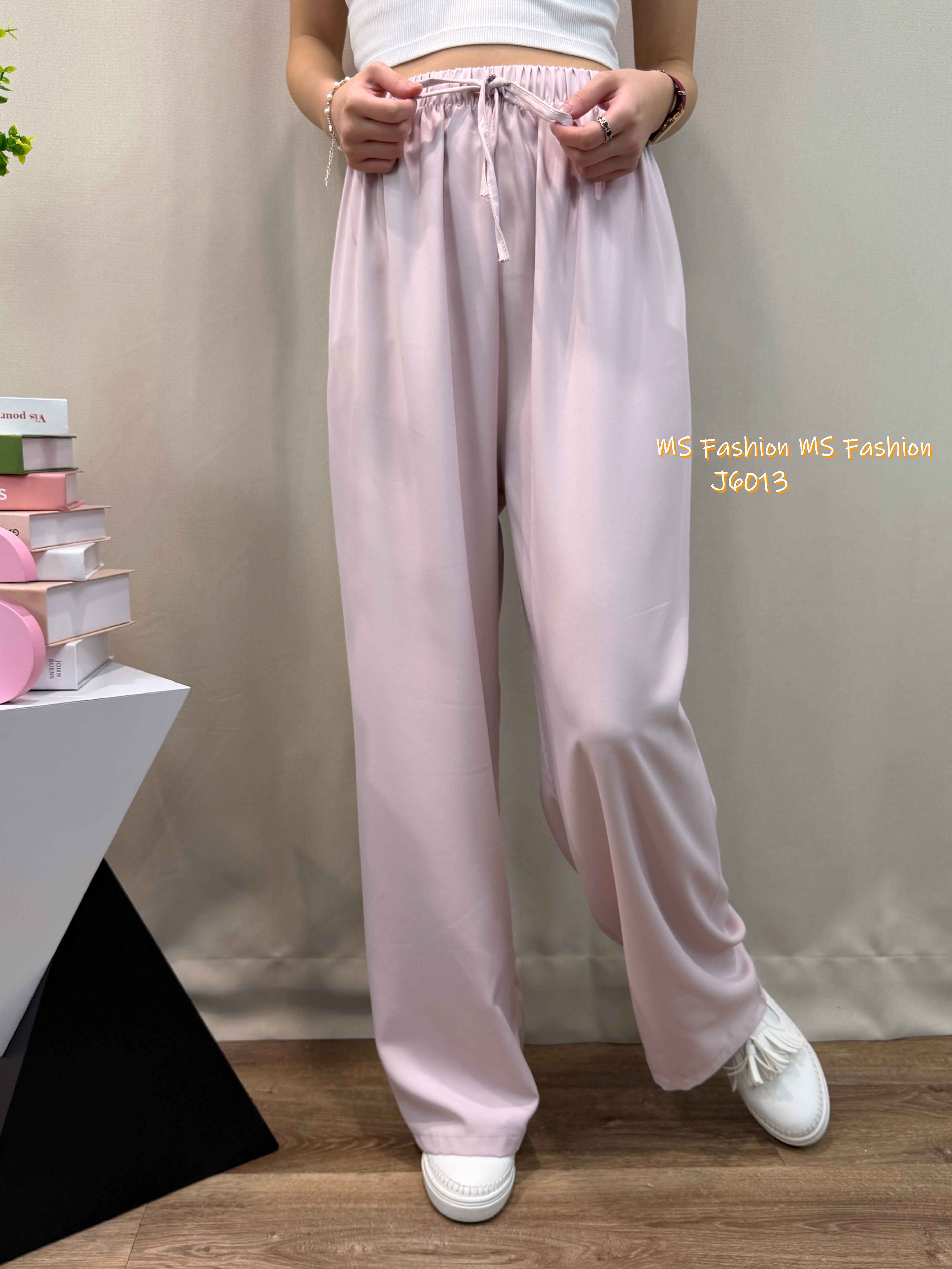 J6013 韓國🇰🇷靚色闊筒褲