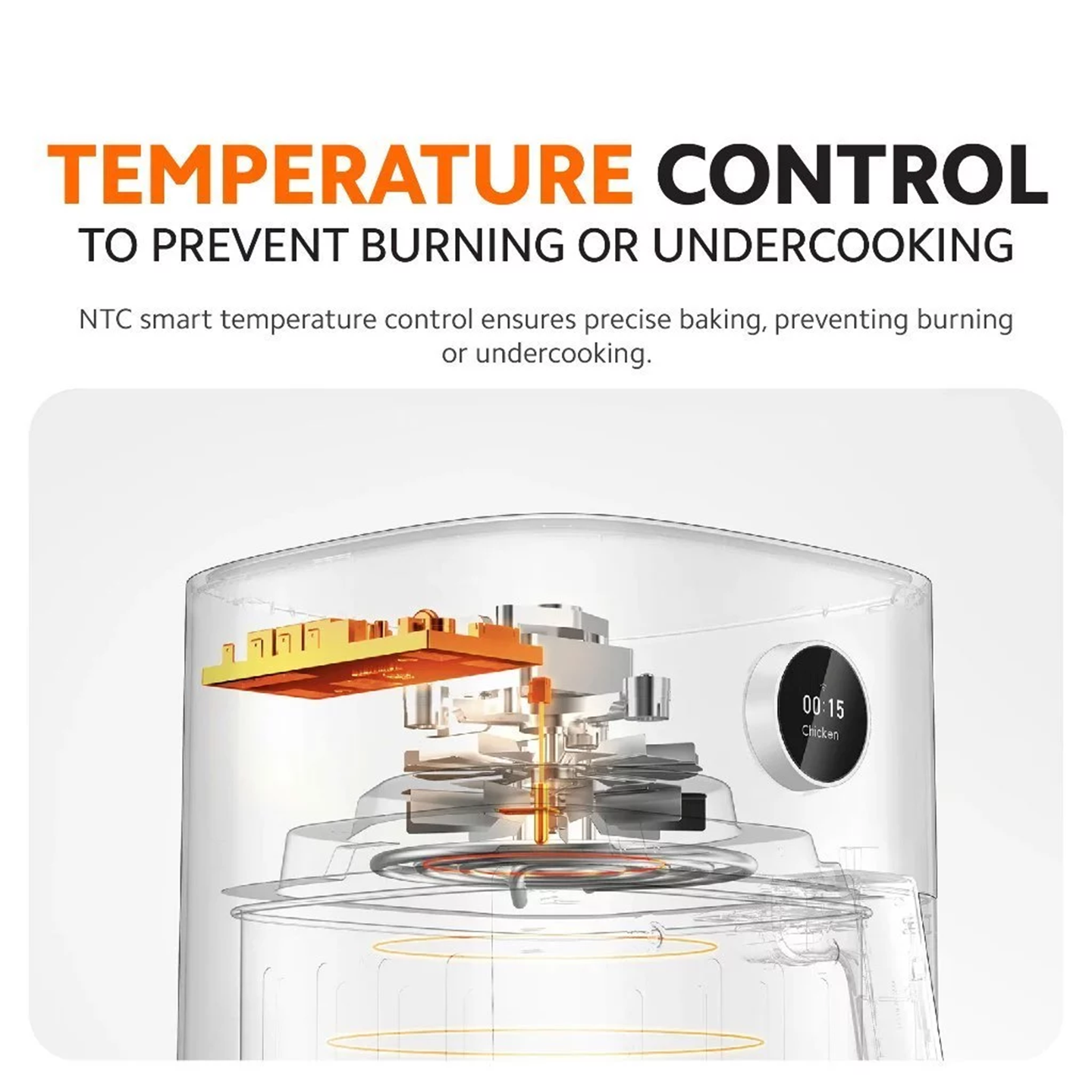 Xiaomi 4.5L Smart Air Fryer App Control (BHR8235GB)