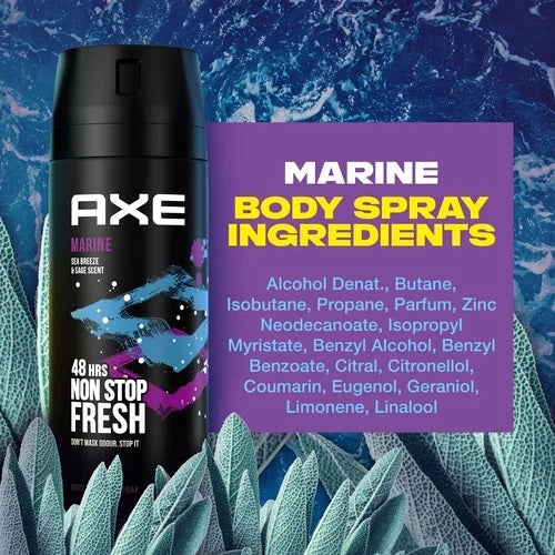 AXE Deodorant Body Spray Marine 150ml