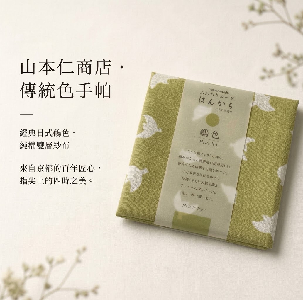 日本製傳統和風全棉手帕