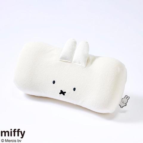 MIFFY 立體 耳朵 腰枕 白色 face 