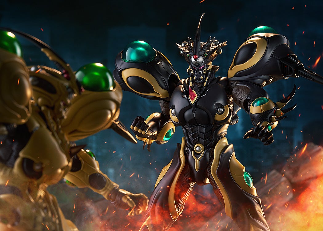 (預訂訂金 $400) (總價 $1010) Max Factory figma 強殖裝甲 GUYVER 黑色巨人殖裝 Gigantic Dark (行版)