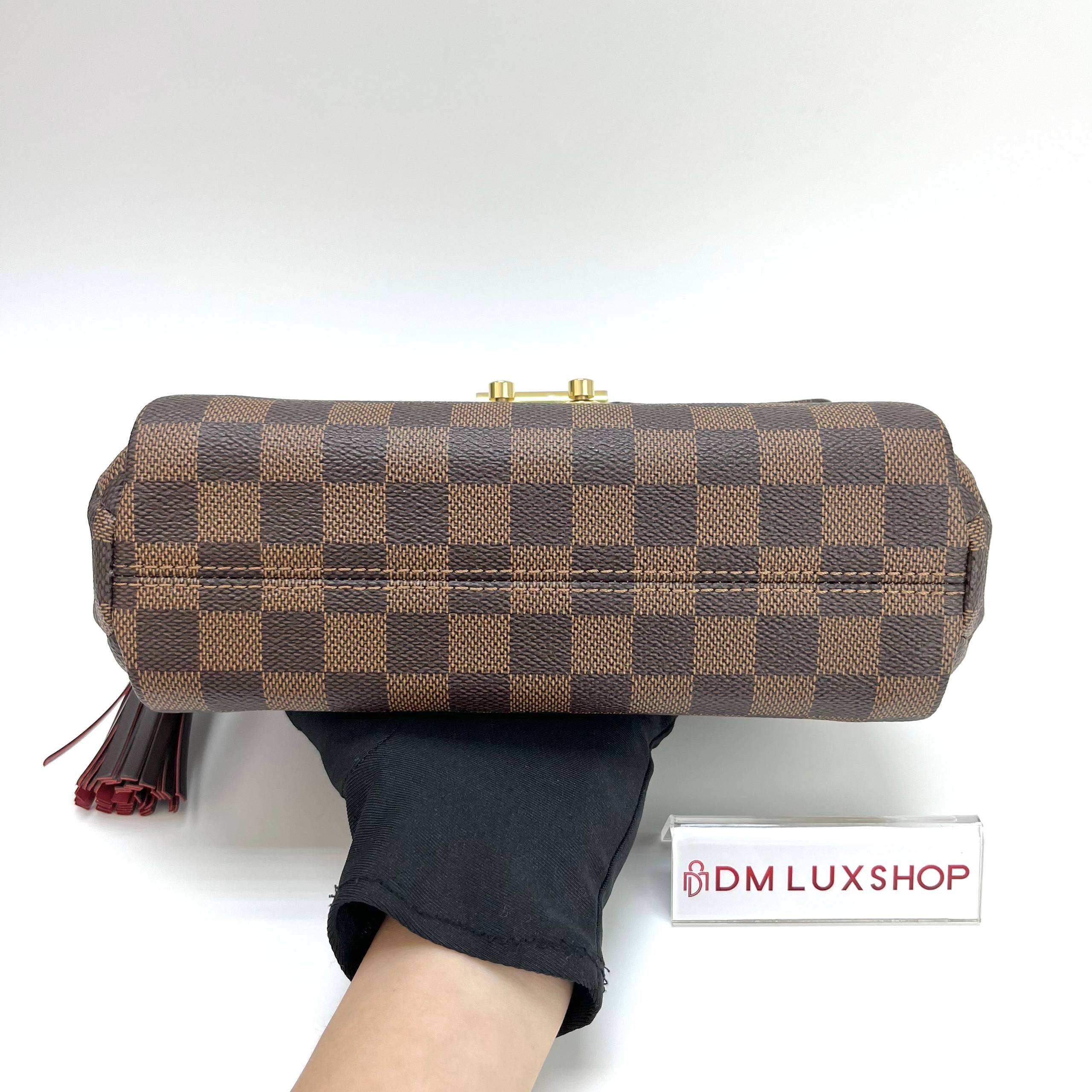 LV Damier Ebene Croisette GHW