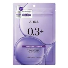Anua Retinol 0.3 Niacin Night Care Mask (Anua 視黃醇0.3% + 煙酰胺夜間修護面膜)
